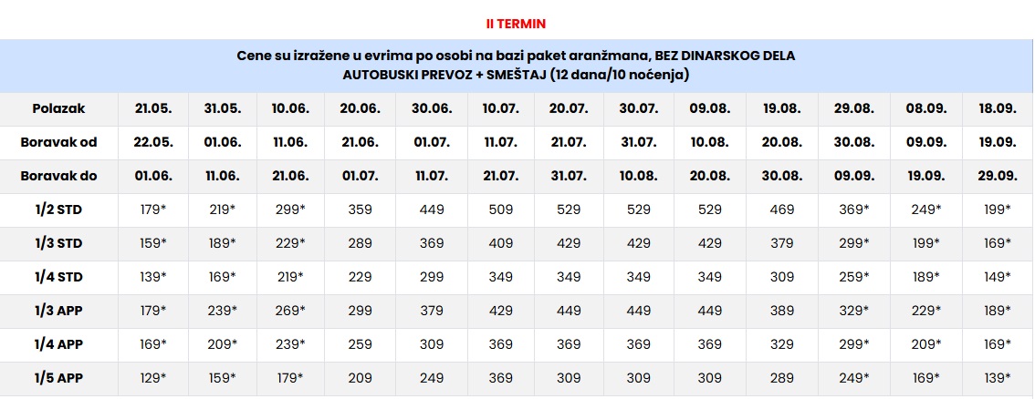 vila kostas polihrono cenovnik 2 10 nocenja Cenovnik